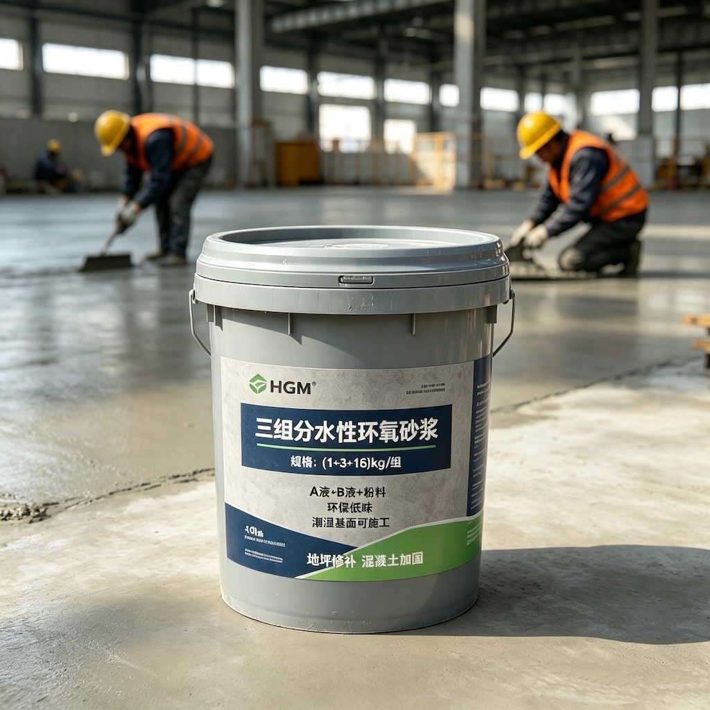 嵊州三组份水性环氧砂浆